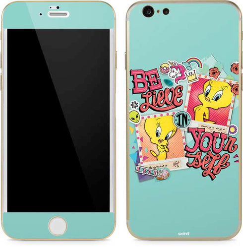 Looney Tunes Tweety Bird Believe In Yourself iPhone 6/6s Skin