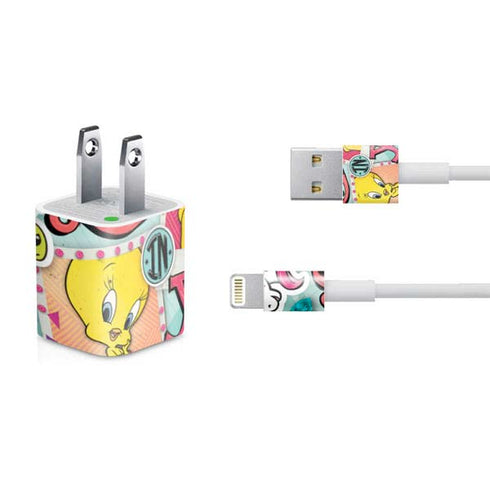 Looney Tunes Tweety Bird Believe In Yourself iPhone Charger (5W USB) Skin
