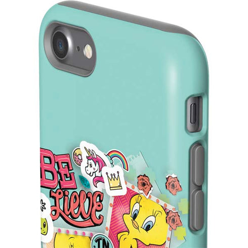Looney Tunes Tweety Bird Believe In Yourself iPhone SE (2nd & 3rd Gen) Pro Case