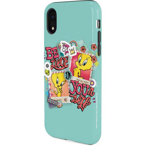 Looney Tunes Tweety Bird Believe In Yourself iPhone XR Pro Case