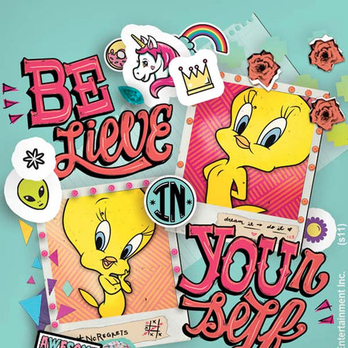 Looney Tunes Tweety Bird Believe In Yourself iPhone XR Skin