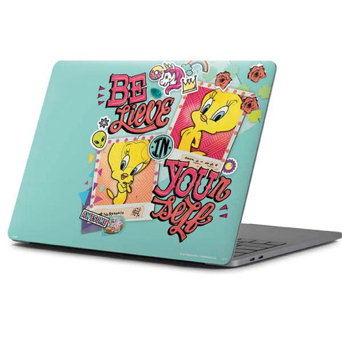 Looney Tunes Tweety Bird Believe In Yourself Apple MacBook Pro 13-inch Skin