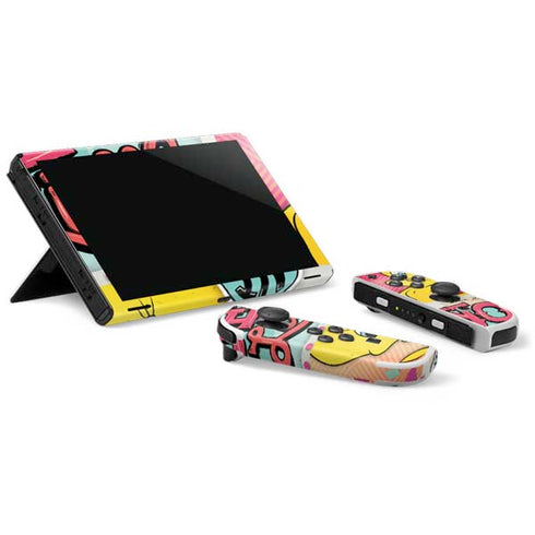 Looney Tunes Tweety Bird Believe In Yourself Nintendo Switch OLED (2021) Skin