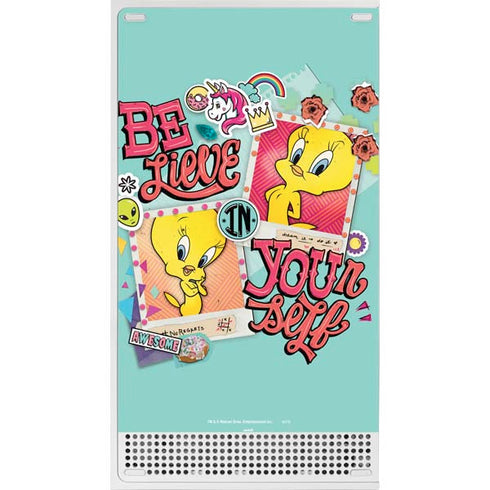 Looney Tunes Tweety Bird Believe In Yourself Xbox Series S Skins