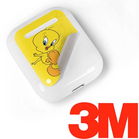 Looney Tunes Tweety Bird Double Apple AirPods Skin