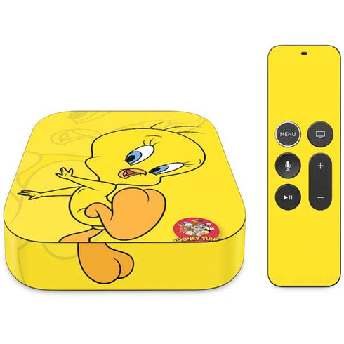 Looney Tunes Tweety Bird Double Apple TV Skin