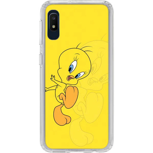 Looney Tunes Tweety Bird Double Galaxy A10e Clear Case