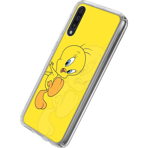 Looney Tunes Tweety Bird Double Galaxy A50 Clear Case