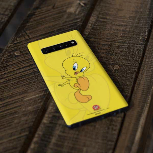 Looney Tunes Tweety Bird Double Galaxy S10 Plus Skin