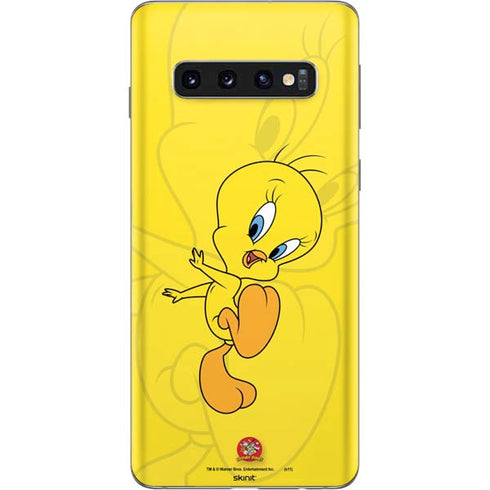 Looney Tunes Tweety Bird Double Galaxy S10 Skin