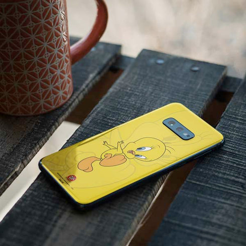 Looney Tunes Tweety Bird Double Galaxy S10e Skin