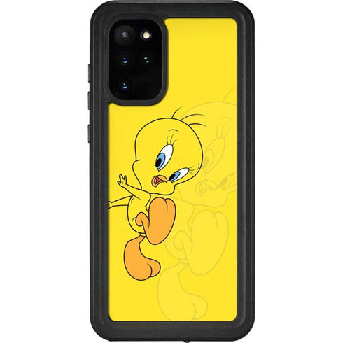 Looney Tunes Tweety Bird Double Galaxy S20 Plus Waterproof Case