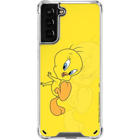 Looney Tunes Tweety Bird Double Galaxy S21 Plus 5G Clear Case