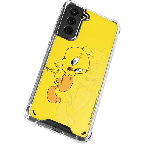 Looney Tunes Tweety Bird Double Galaxy S21 Plus 5G Clear Case