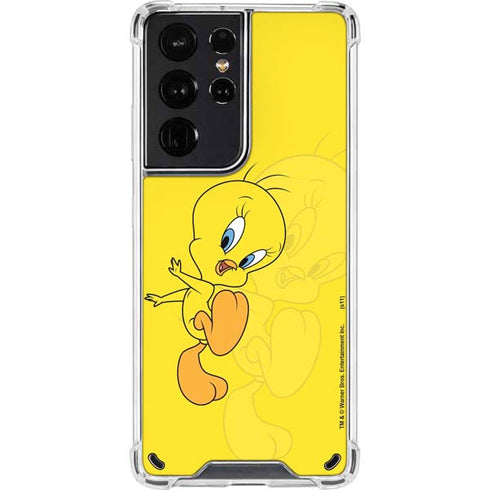 Looney Tunes Tweety Bird Double Galaxy S21 Ultra 5G Clear Case