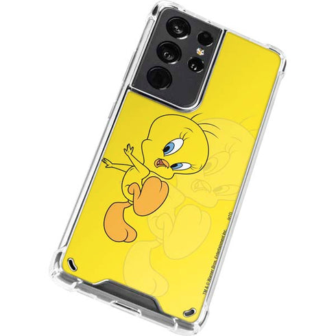 Looney Tunes Tweety Bird Double Galaxy S21 Ultra 5G Clear Case