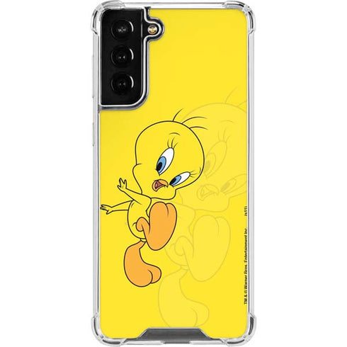 Looney Tunes Tweety Bird Double Galaxy S22 Plus Clear Case