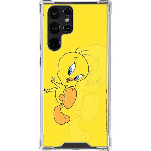 Looney Tunes Tweety Bird Double Galaxy S22 Ultra Clear Case