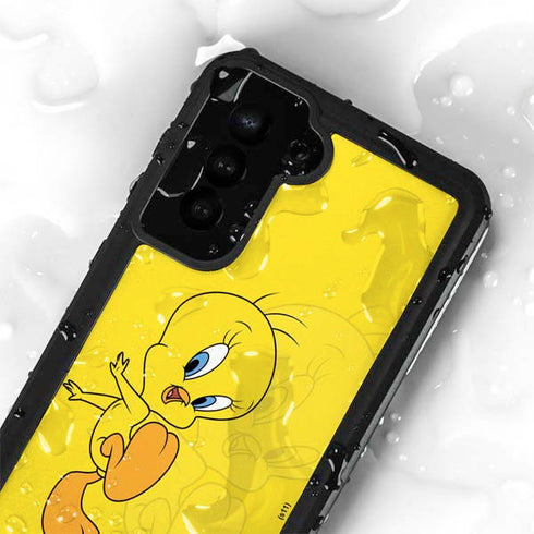 Looney Tunes Tweety Bird Double Galaxy S23 Plus Waterproof Case