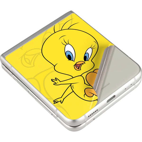 Looney Tunes Tweety Bird Double Galaxy Z Flip3 5G Skin