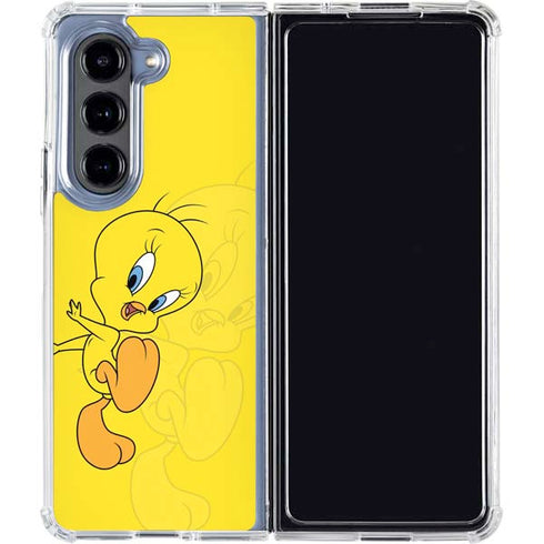 Looney Tunes Tweety Bird Double Galaxy Z Fold5 5G Clear Case
