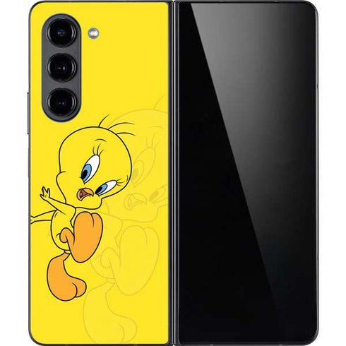 Looney Tunes Tweety Bird Double Galaxy Z Fold5 5G Skin