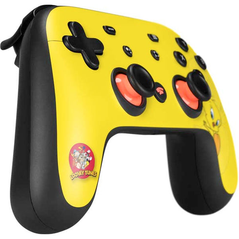 Looney Tunes Tweety Bird Double Google Stadia Controller Skin