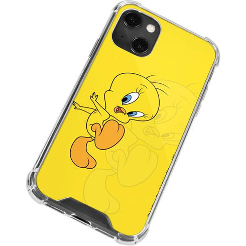 Looney Tunes Tweety Bird Double iPhone 13 Mini Clear Case