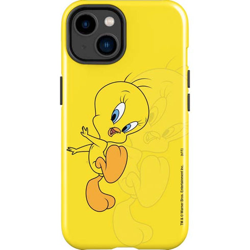 Looney Tunes Tweety Bird Double iPhone 14 Plus Impact Case