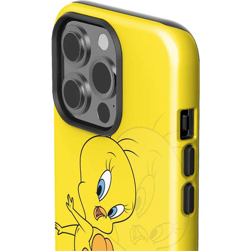 Looney Tunes Tweety Bird Double iPhone 14 Pro Impact Case