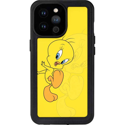 Looney Tunes Tweety Bird Double iPhone 14 Pro Max Waterproof Case