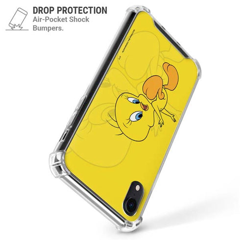 Looney Tunes Tweety Bird Double iPhone XR Clear Case