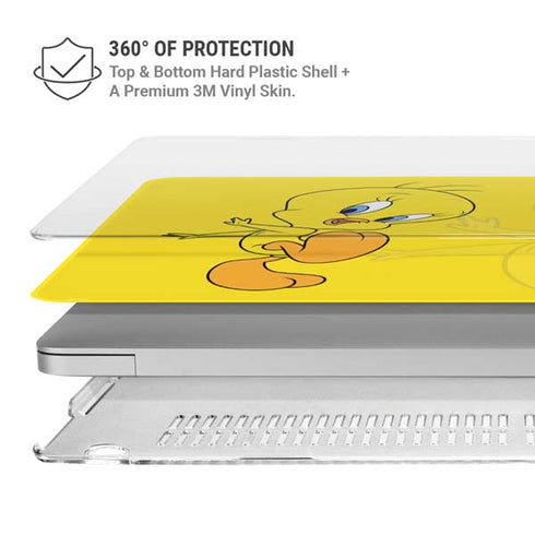 Looney Tunes Tweety Bird Double MacBook Air 13in M1 (2021) Case plus Skin