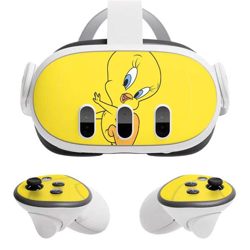 Looney Tunes Tweety Bird Double Meta Quest 3 Skin