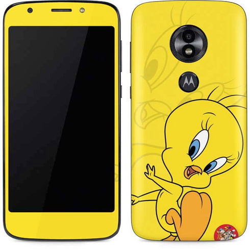 Looney Tunes Tweety Bird Double Moto E5 Play Skin