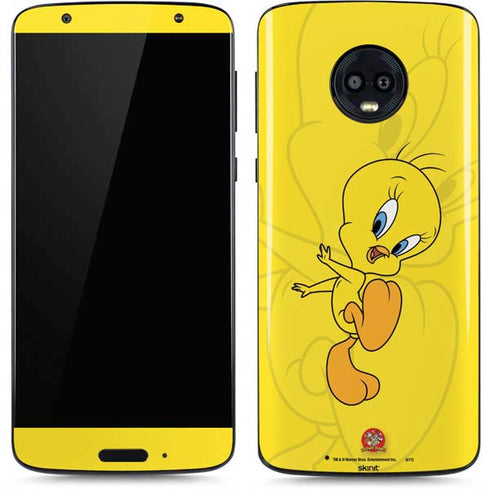 Looney Tunes Tweety Bird Double Moto G6 Skin