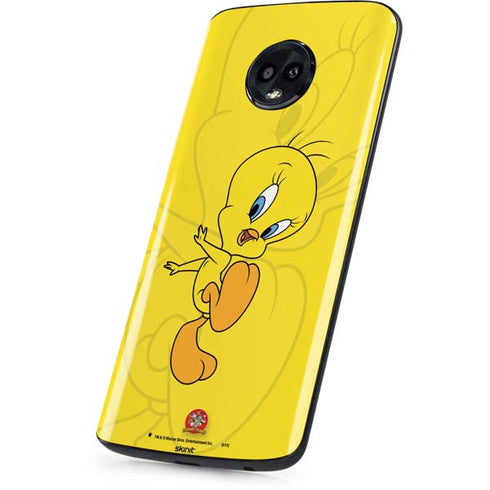 Looney Tunes Tweety Bird Double Moto G6 Skin