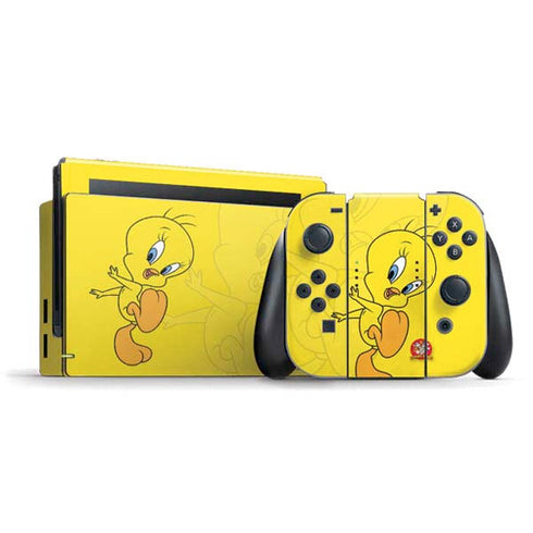 Looney Tunes Tweety Bird Double Nintendo Switch Bundle Skin