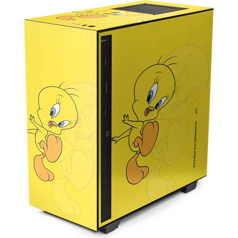 Looney Tunes Tweety Bird Double NZXT H510 Compact ATX Mid-Tower Case Skin