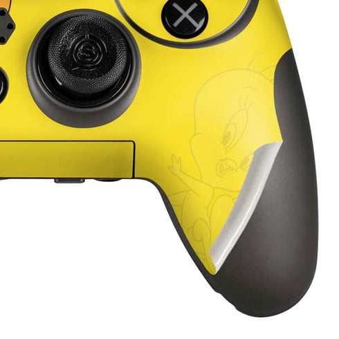 Looney Tunes Tweety Bird Double PlayStation Scuf Vantage 2 Controller Skin