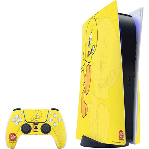 Looney Tunes Tweety Bird Double PS5 Bundle Skin