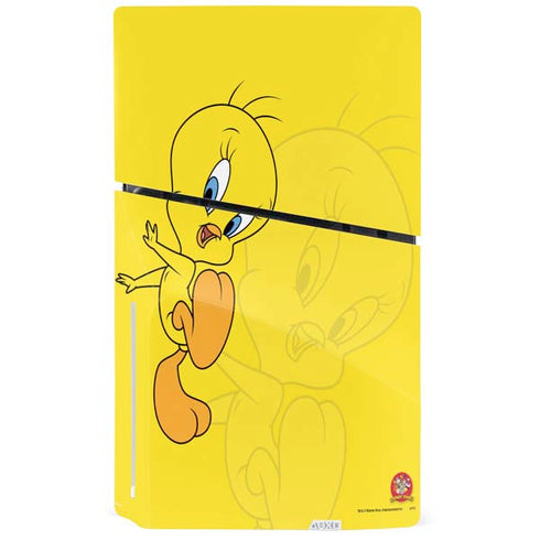 Looney Tunes Tweety Bird Double PS5 Slim Disk Bundle Skin
