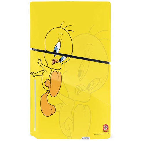 Looney Tunes Tweety Bird Double PS5 Slim Disk Console Skin