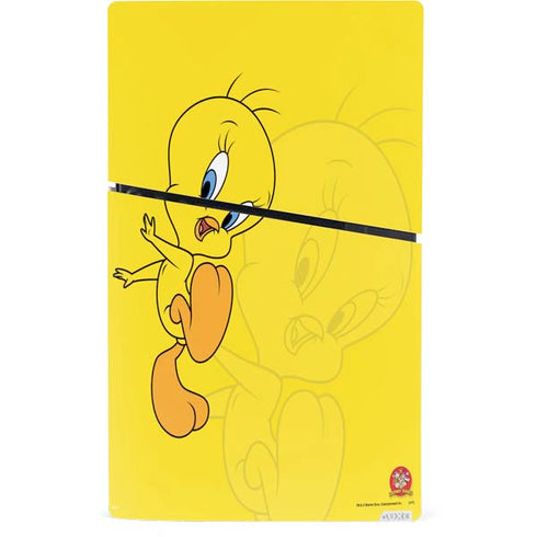 Looney Tunes Tweety Bird Double PS5 Slim Digital Edition Bundle Skin