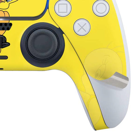 Looney Tunes Tweety Bird Double PS5 Slim Digital Edition Bundle Skin