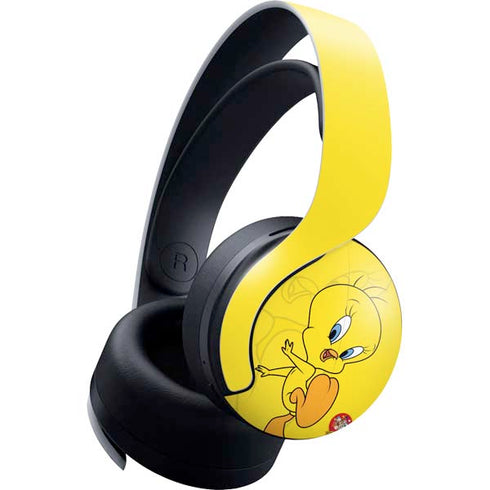 Looney Tunes Tweety Bird Double PULSE 3D Wireless Headset for PS5 Skin
