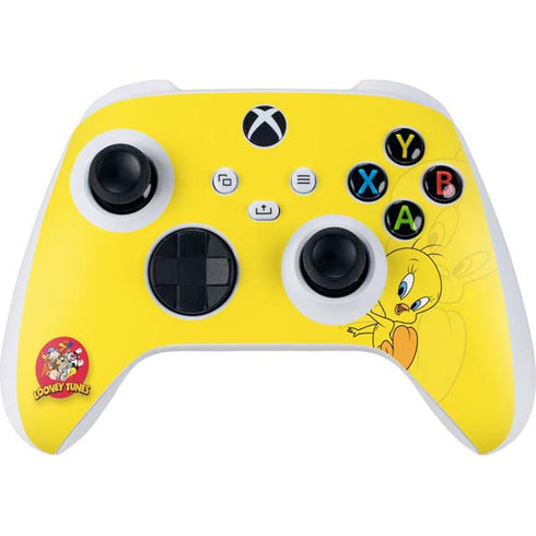 Looney Tunes Tweety Bird Double Xbox Series S Controller Skin