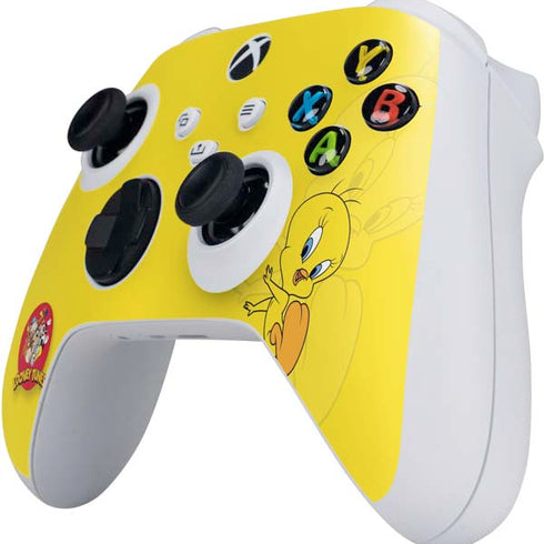 Looney Tunes Tweety Bird Double Xbox Series S Controller Skin