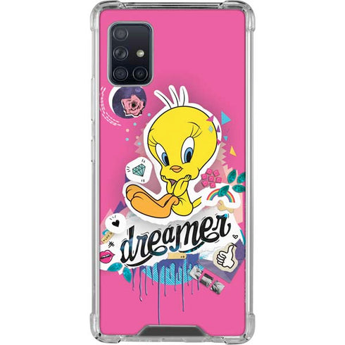 Looney Tunes Tweety Bird Dreamer Galaxy A51 5G Clear Case