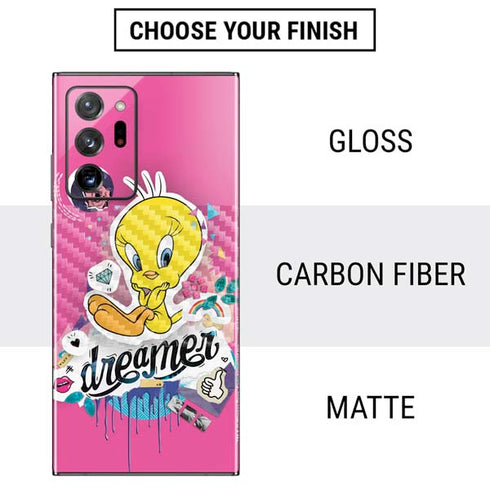 Looney Tunes Tweety Bird Dreamer Galaxy Note20 Ultra 5G Skin